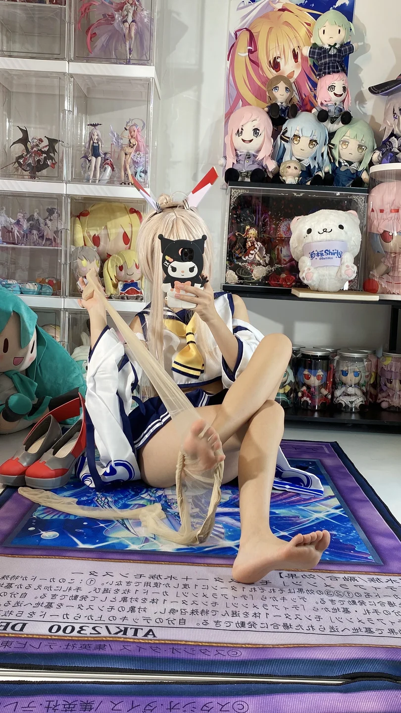 白栎Shirly_No_027_碧蓝航线·绫波_128P,26V_6_02GB01 tg@simisebaisi 【丝足阁】070.webp